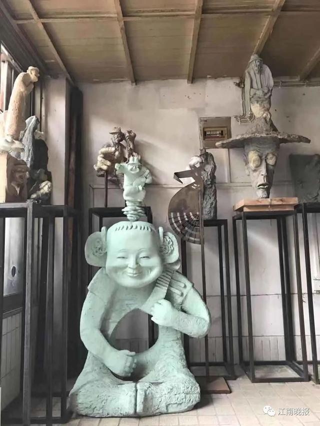 點贊！無錫雕塑家苦心打造阿炳雕塑館