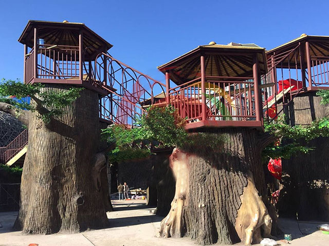 普格哈爾濱萬達寶貝王戶外游樂園案例