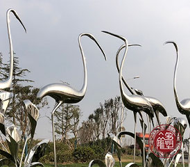 普格響水經濟開發區不銹鋼雕塑